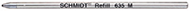 Schmidt 635 D1 ballpoint refill measuring 67 mm