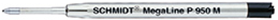 Schmidt MegaLine P950 Pressurized Ballpoint Refill Parker Style G2 98 mm