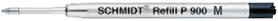 Schmidt P 900 G2 ballpoint refill measuring 98 mm