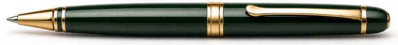 Horizontal pen image representing The Pen Bridge pen refill finder and refill compatibility guide