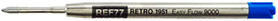 Retro 51 ballpoint refill measuring 98 mm