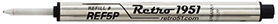 Retro 51 rollerball refill measuring 98 mm