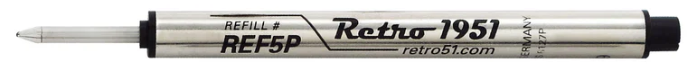Retro 51 Rollerball Refill REF5P-B capless Schmidt P8126 style refill