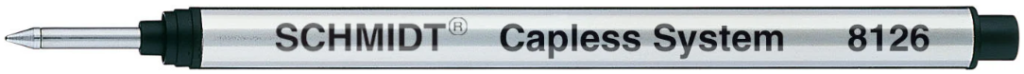 Schmidt 8126 Long Rollerball Refill S8126 109 mm capless refill